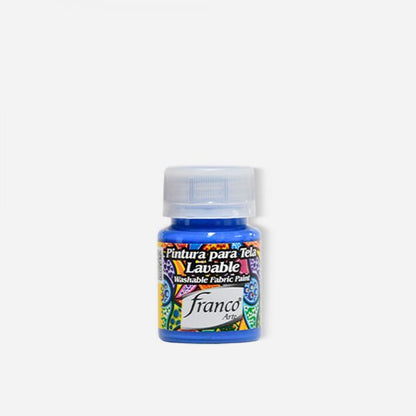 7707227483434 Pintura Para Tela Franco Arte Pintura Para Tela 30 ml Azul Primario Para Tela Cartel Arte & Papelería