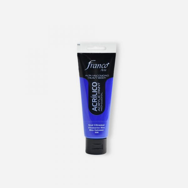 7707227484059 Pintura Acrilica Profesional Franco Arte Pintura Acrílica 100 ml Azul Ultramar Profesional Cartel Arte & Papelería