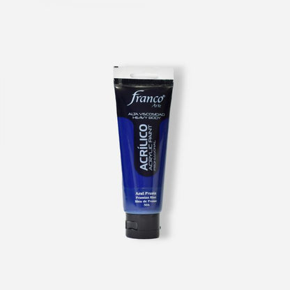 7707227484073 Pintura Acrilica Profesional Franco Arte Pintura Acrílica 100 ml Azul Prusia Profesional Cartel Arte & Papelería