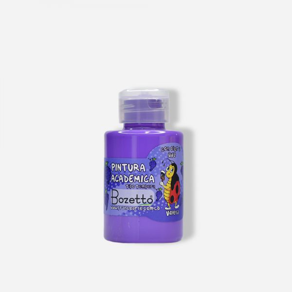 7707227484868 Tempera Con Olor Franco Arte 120 ml Tempera 120 ml Violeta Con Olor Cartel Arte & Papelería