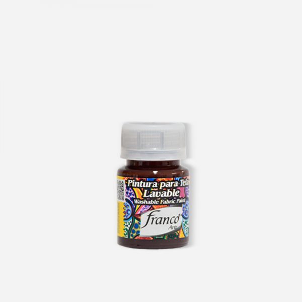 7707227485377 Pintura Para Tela Franco Arte Pintura Para Tela 30 ml Marron Oscuro Para Tela Cartel Arte & Papelería