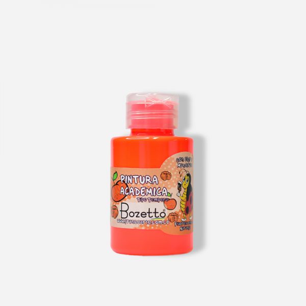 7707227485766 Tempera Con Olor Franco Arte 120 ml Tempera 120 ml Fluor. Naranja Con Olor Cartel Arte & Papelería