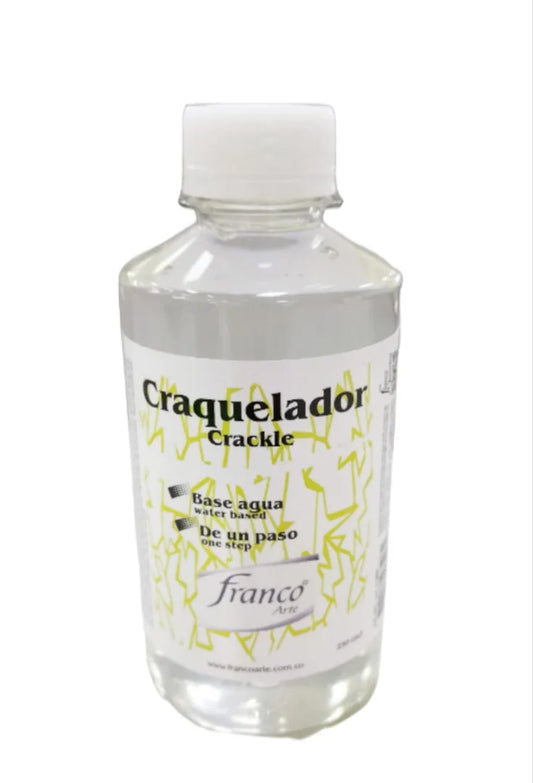 7707227485964 Craquelador Franco Arte 250 ml Craquelador Cartel Arte & Papelería
