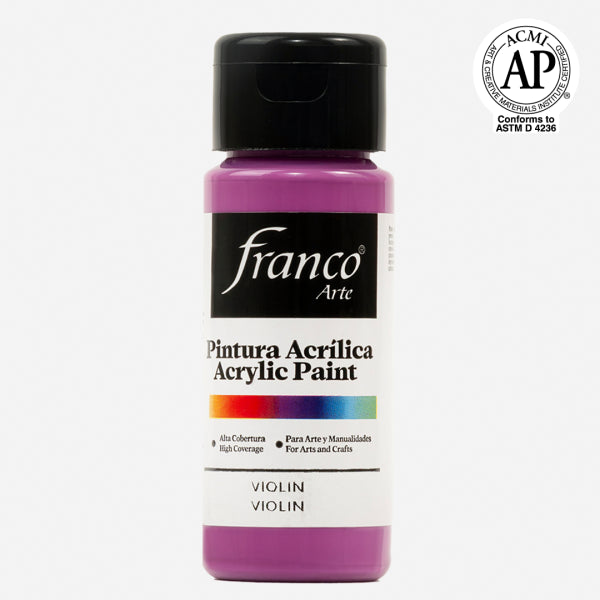 7707227487418 Pintura Acrilica Franco Arte Pintura Acrílica 60 ml Violin Acrílica Cartel Arte & Papelería