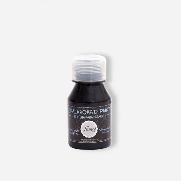 7707227488293 Chalkboard Paint Franco Arte Pintura Pared 60 ml Cartel Arte & Papelería