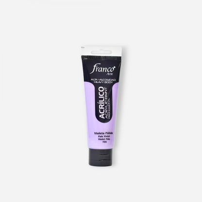 7707227489078 Pintura Acrilica Profesional Franco Arte Pintura Acrílica 100 ml Violeta Pálido Profesional Cartel Arte & Papelería