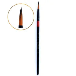 Pincel Redondo Fibra Sintética Kangrui Gioto Pelo Sintetico - Nylon