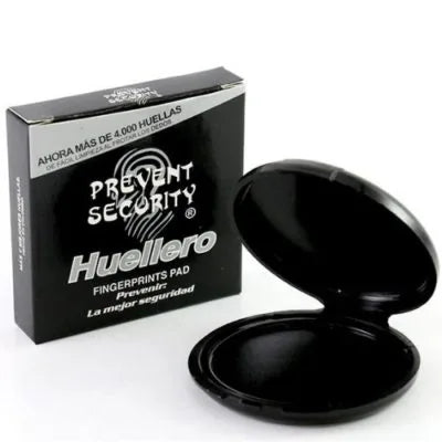 7707262968439 Huellero Dactilar Security Prevent Unidad Redondo NEGRO Cartel Arte & Papelería