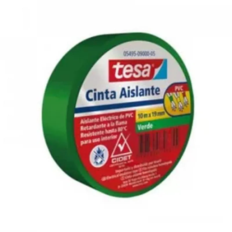 7707314796355 Cinta Aislante Tesa Cinta Aislante Unidad Verde Aislante Cartel Arte & Papelería