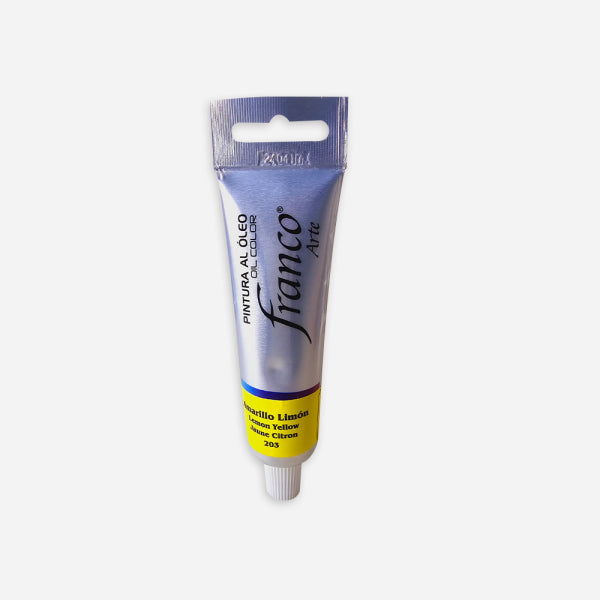7707759481014 Oleo Franco Arte Óleo 50 ml Amarillo Limon Oleo Cartel Arte & Papelería