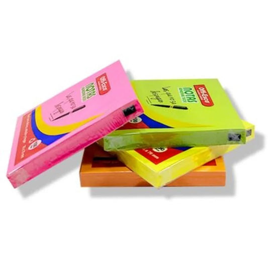7709990172607 Notas Stick Offiesco Notas adhesivas X 100 Hojas 76 X 76 mm Unicolor Neon Oe 360 Cartel Arte & Papelería