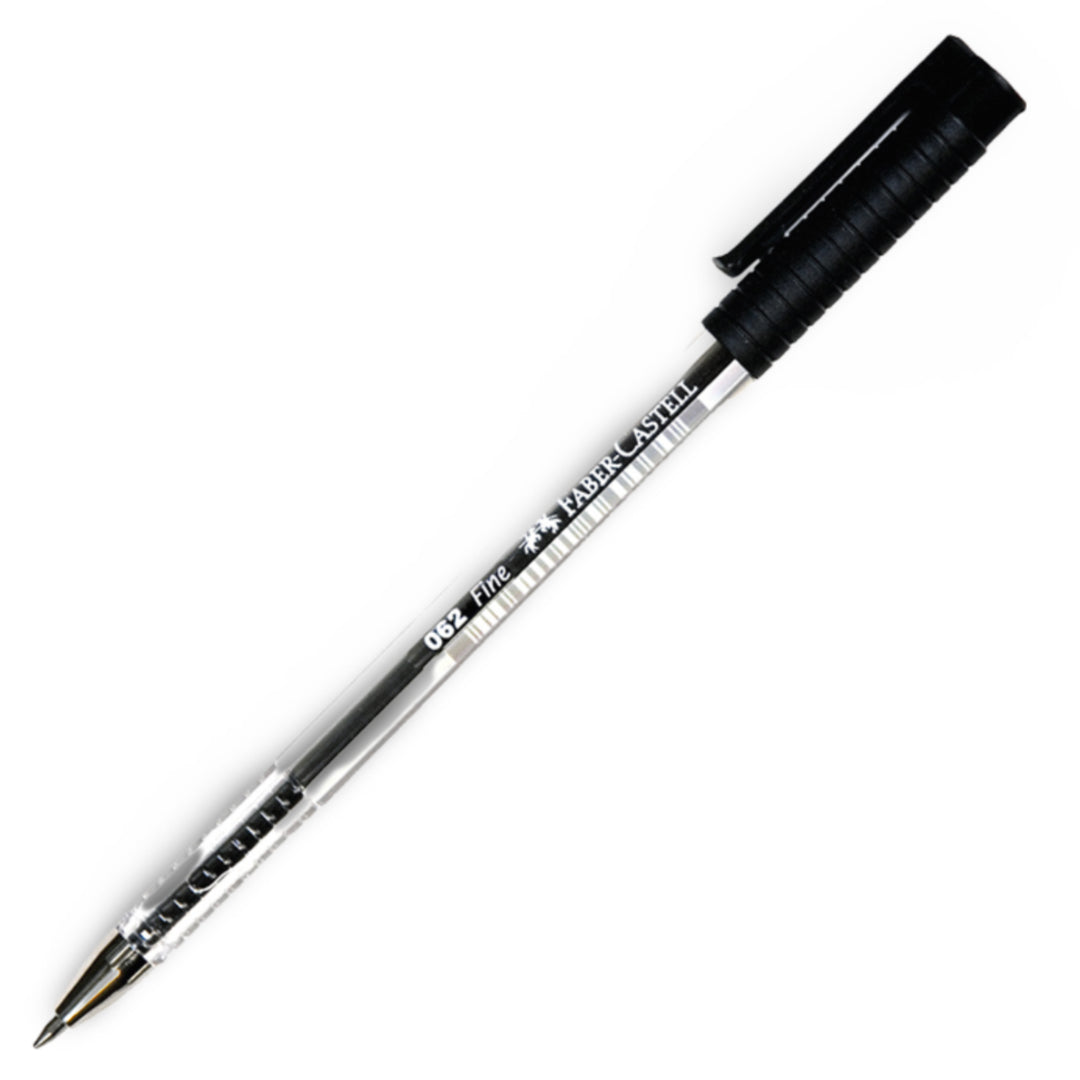 7754111582032 Boligrafo Medium Faber Castell Bolígrafo Unidad 062 Medium Negro - Cartel Arte & Papelería