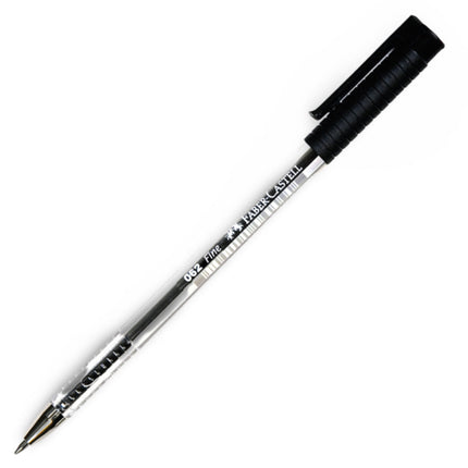 7754111582032 Boligrafo Medium Faber Castell Bolígrafo Unidad 062 Medium Negro - Cartel Arte & Papelería