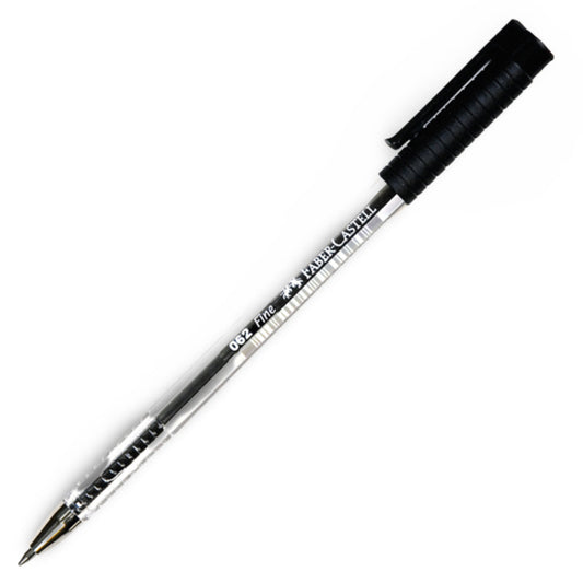 7754111582032 Boligrafo Medium Faber Castell Bolígrafo Unidad 062 Medium Negro - Cartel Arte & Papelería