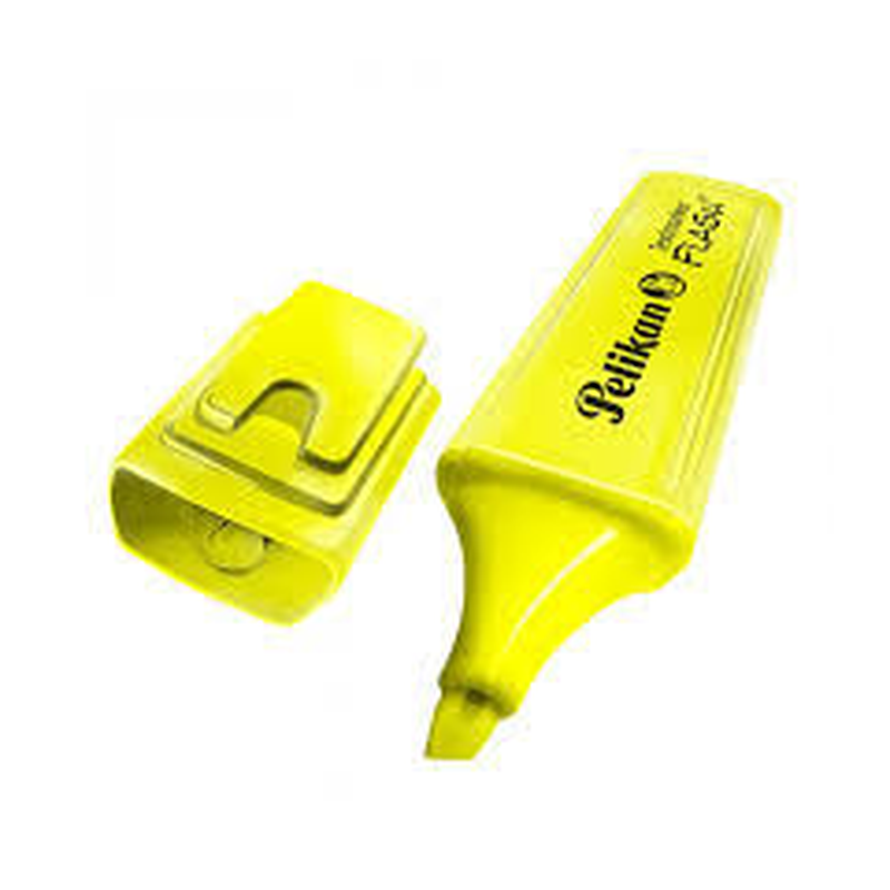 77915115 Resaltador Pelikan Resaltador Unidad Amarillo Resaltador Peli.Flash Cartel Arte & Papelería