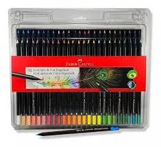 7891360654124 Caja Colores Faber Castell Lápices de colores X 50 Unidades Surtido Super Soft Cartel Arte & Papelería