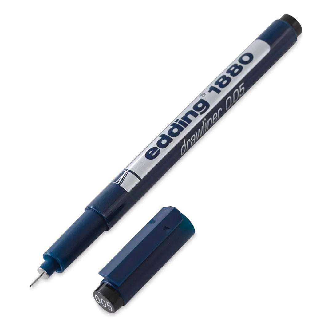 4004764845811 Rapidografo Edding 00.5 mm 4-1880005001 Negro Cartel Arte & Papelería