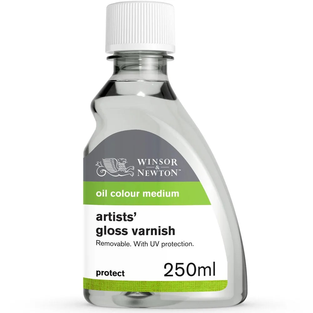 884955013960 Barniz Winsor Barniz 250 ml Brillante Para Oleo Cartel Arte & Papelería