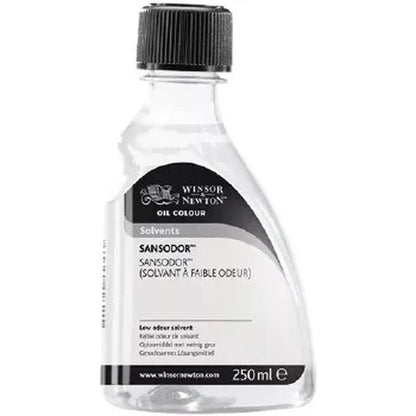 884955017166 Solvente Inoloroso Winsor Solvente 250 ml Transparente Solvente Inoloro Cartel Arte & Papelería