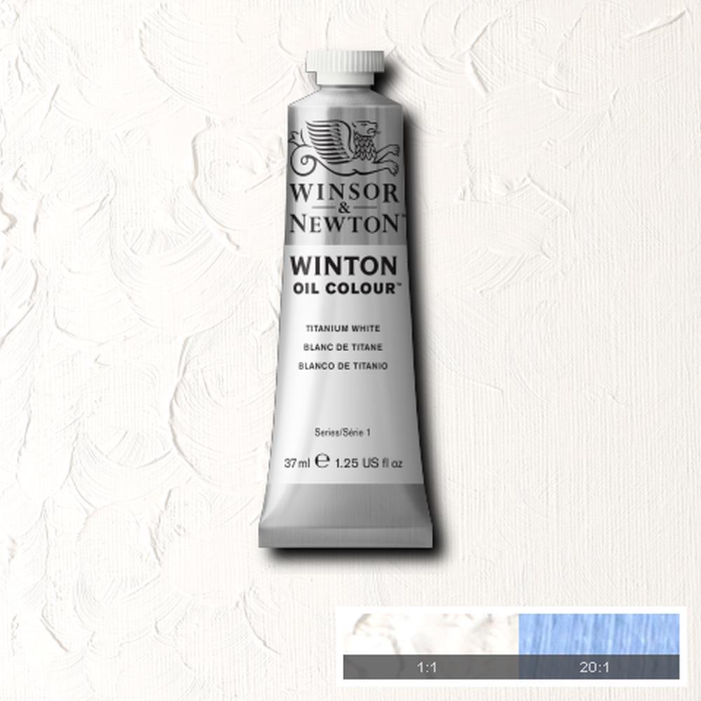 884955083703 Oleo Winsor & Newton Óleo 37 ml Blanco De Titanio Winton 644 Cartel Arte & Papelería