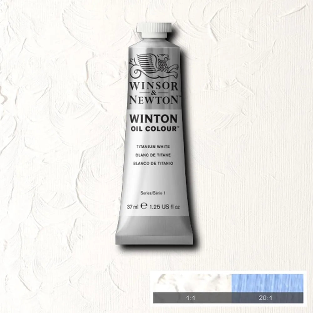 884955083703 Oleo Winsor & Newton Óleo 37 ml Blanco De Titanio Winton 644 Cartel Arte & Papelería