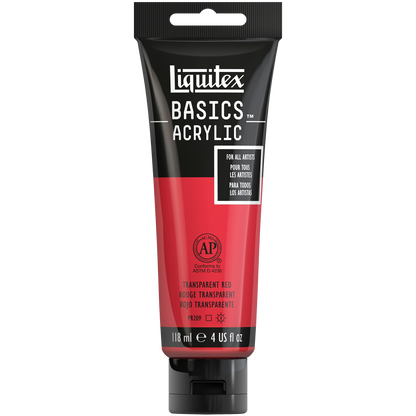887452031123 Acrilico Liquitex Pintura Acrílica 118 ml Rojo Transparente RF 047 Cartel Arte & Papelería
