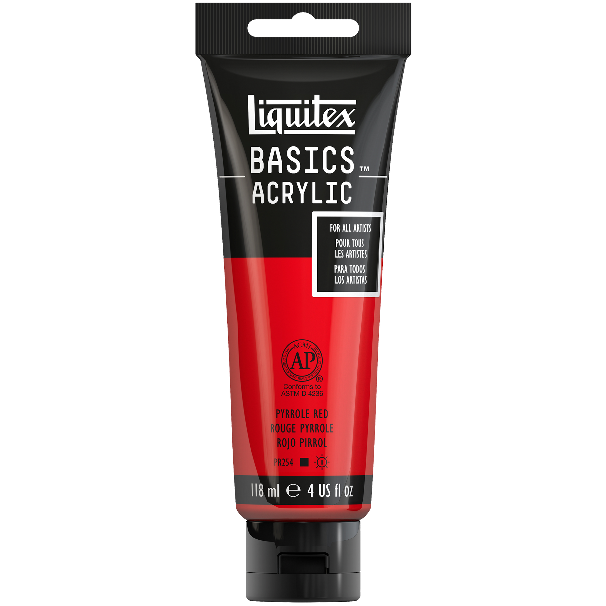 887452031130 Acrilico Liquitex Pintura Acrílica 118 ml Rojo Pirrol RF 321 Cartel Arte & Papelería