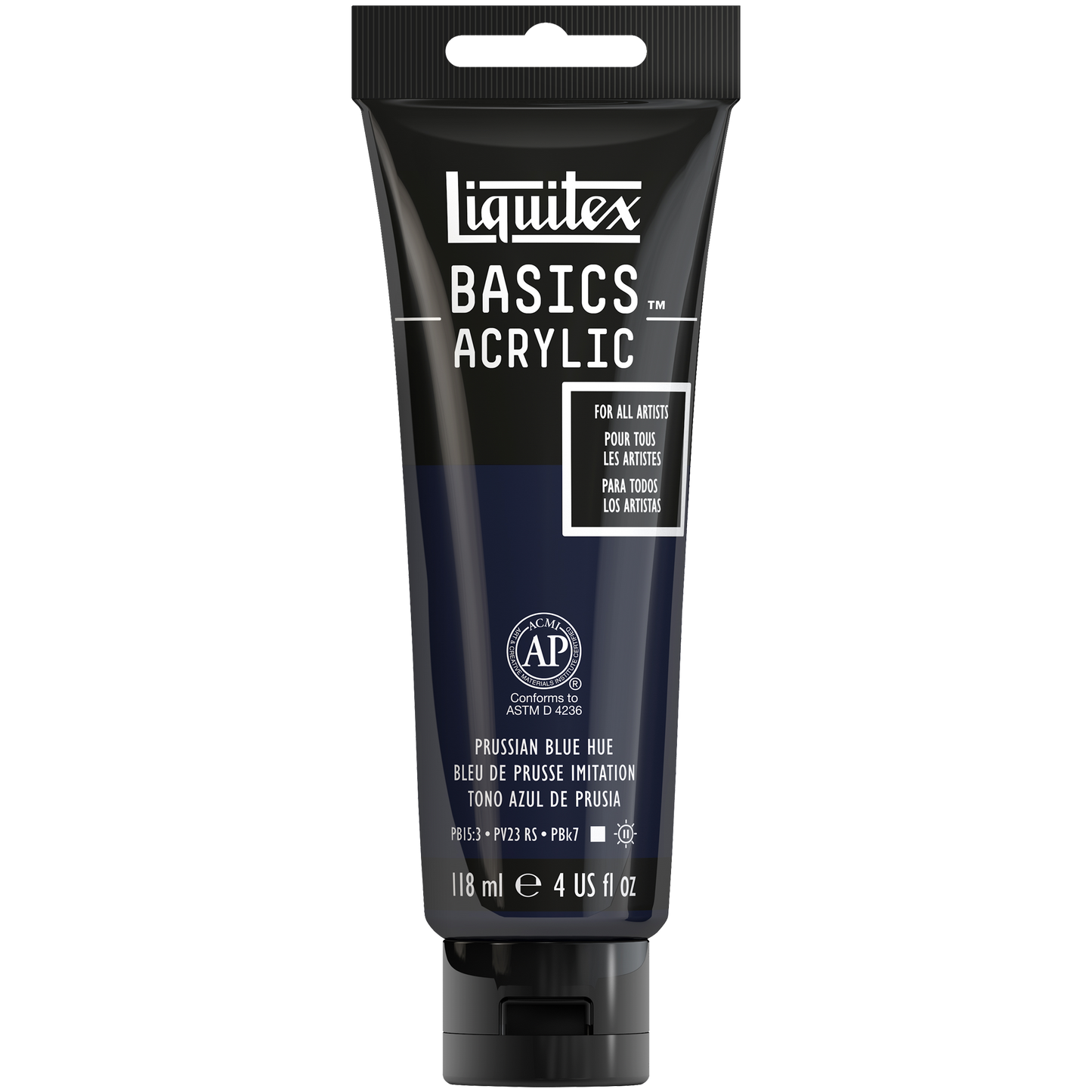 887452031185 Acrilico Liquitex Pintura Acrílica 118 ml Azul Prusia RF 320 Cartel Arte & Papelería