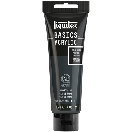 887452031192 Acrilico Liquitex Pintura Acrílica 118 ml Gris De Payne RF 310 Cartel Arte & Papelería