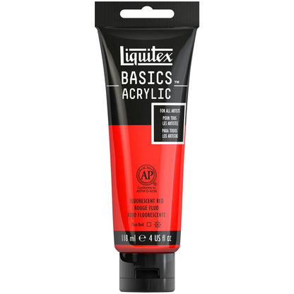 887452031246 Acrilico Liquitex Pintura Acrílica 118 ml Rojo Fluorescente RF 983 Cartel Arte & Papelería