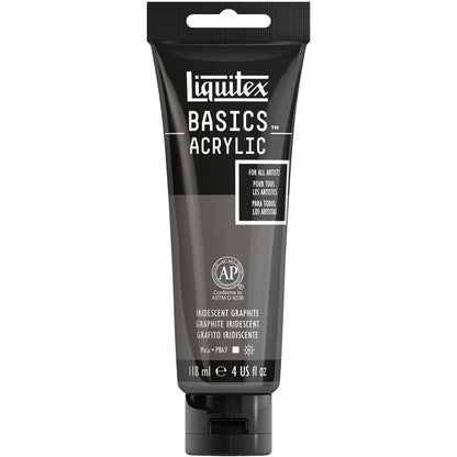 887452031284 Acrilico Liquitex Pintura Acrílica 118 ml Grafito Iridiscente RF 049 Cartel Arte & Papelería