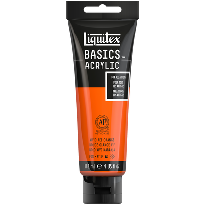 887452031291 Acrilico Liquitex Pintura Acrílica 118 ml Rojo Vivo Naranja RF 620 Cartel Arte & Papelería