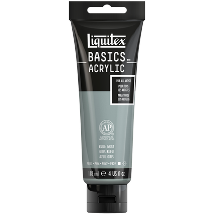 887452031338 Acrilico Liquitex Pintura Acrílica 118 ml Azul Gris RF 310 Cartel Arte & Papelería