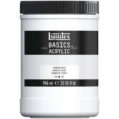 887452054542 Acrilico Liquitex Pintura Acrílica 946 ml Blanco RF 353 Cartel Arte & Papelería