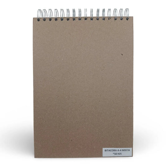 Bitácora Argollada Mixta Belpapel tamaño A4