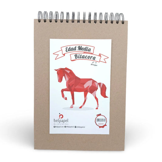 Bitácora Argollada Edad Media Belpapel tamaño A4