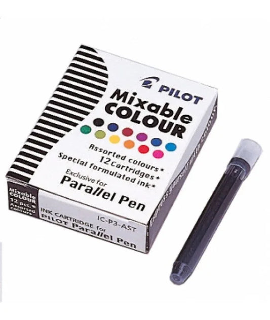 Cartucho Pluma Pilot colores surtidos - paquete de 12
