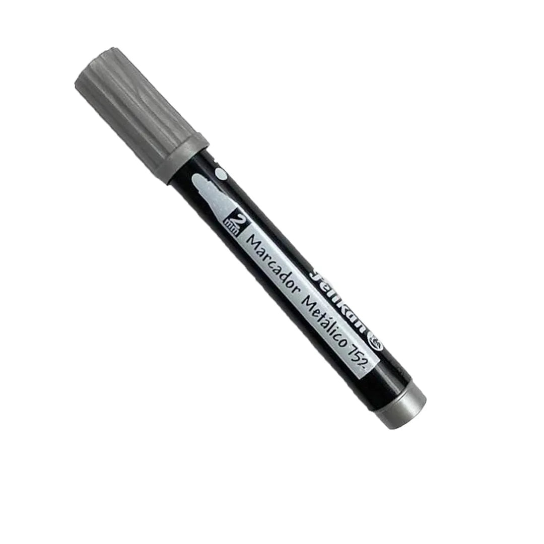 Marcador Gráfico Pelikan 751 color plata