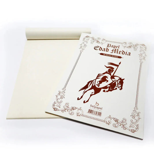 Block Edad Media Beige 300gr 25 hojas BELPAPEL