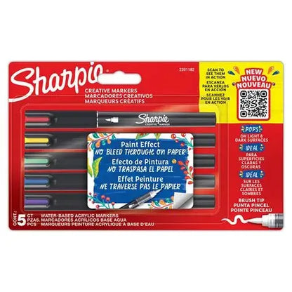 Marcador Sharpie Fino 12 Sanford - Punta fina y variedad de colores
