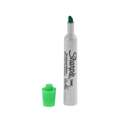 Marcador Sharpie Tank Sanford color permanente azul, negro, rojo, verde