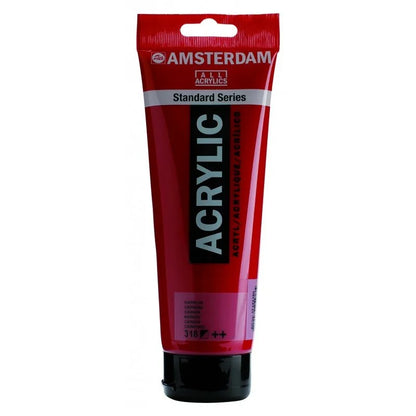 8712079158224 Acrílico Amsterdam 120 ml | Colores Carmesí 318 Serie Estandar Cartel Arte & Papelería