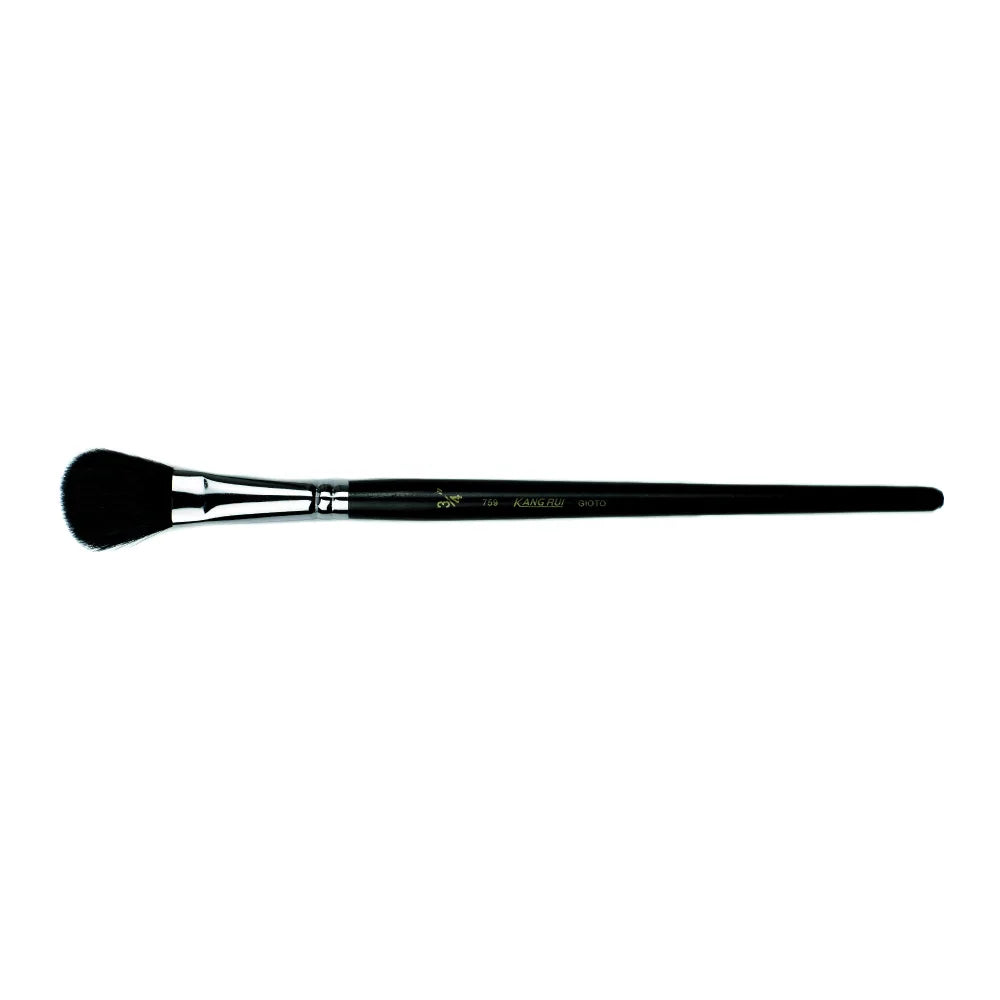 Pincel Mop Fibra Natural Pelo de Cabra Kangrui Gioto detalle del pelo