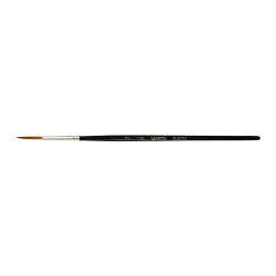 Pincel Liner Fibra Natural Kangrui Gioto Redondo RF 110L pelo de marta