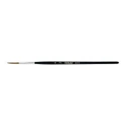 Pincel Liner Fibra Natural Kangrui Gioto Redondo RF 110L pelo de marta
