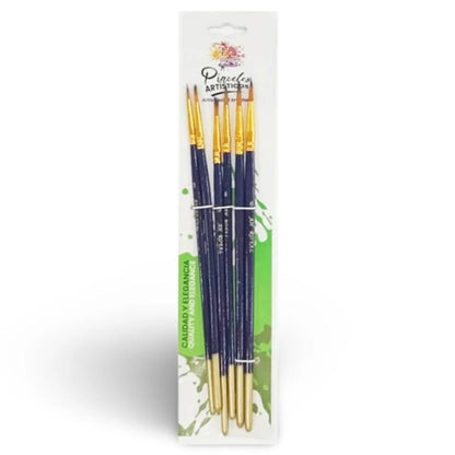 Juego Pincel Mixto Fibra Sintética AH Royal