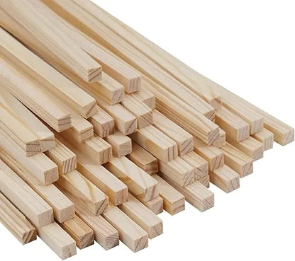 Varilla Madera Ciprés Cuadrada BALCO 2x2mm 91cm