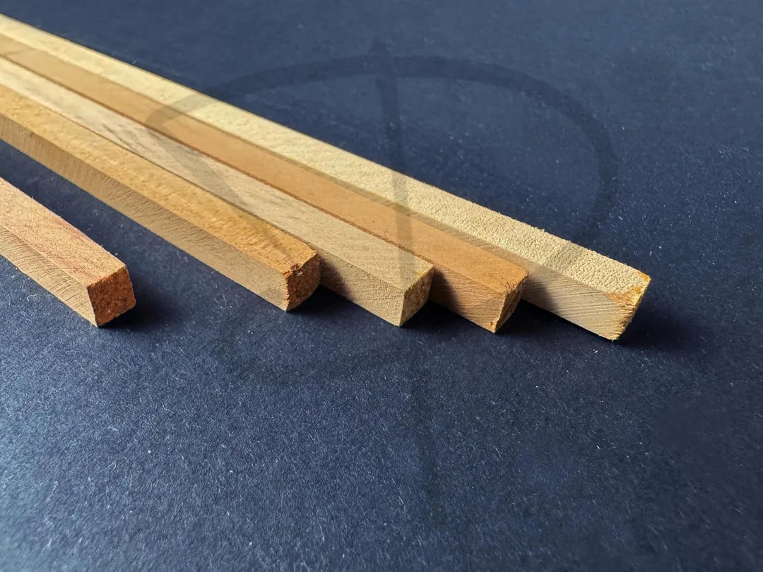 Varilla Cedro Cuadrado Madera Cruda 4x4mm BALCO