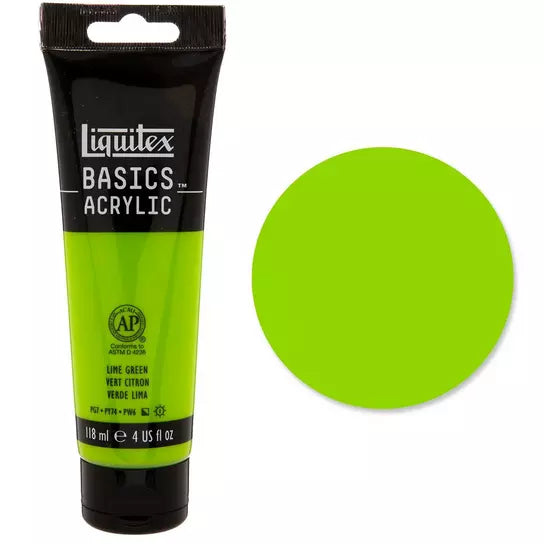 887452031154 Acrilico Liquitex 118 ml Verde Lima RF 222 Cartel Arte & Papelería