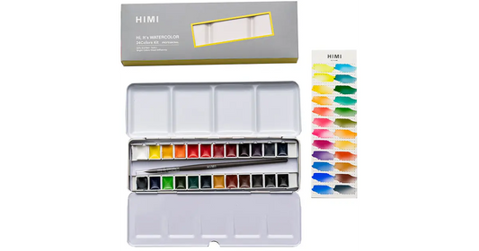 Juego de Acuarelas Portátil Himi